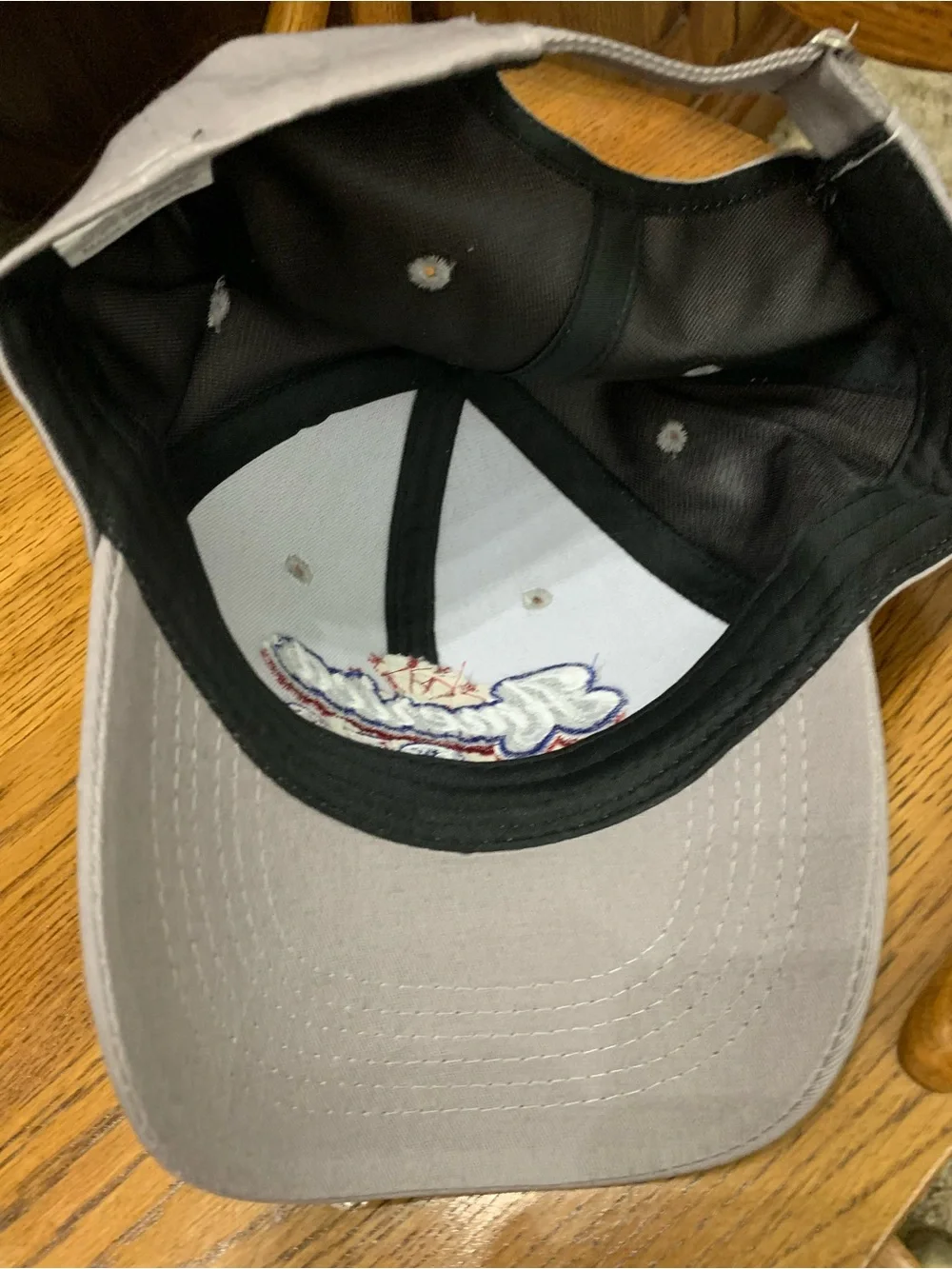 Gray 'America 250' Embroidered Baseball Cap